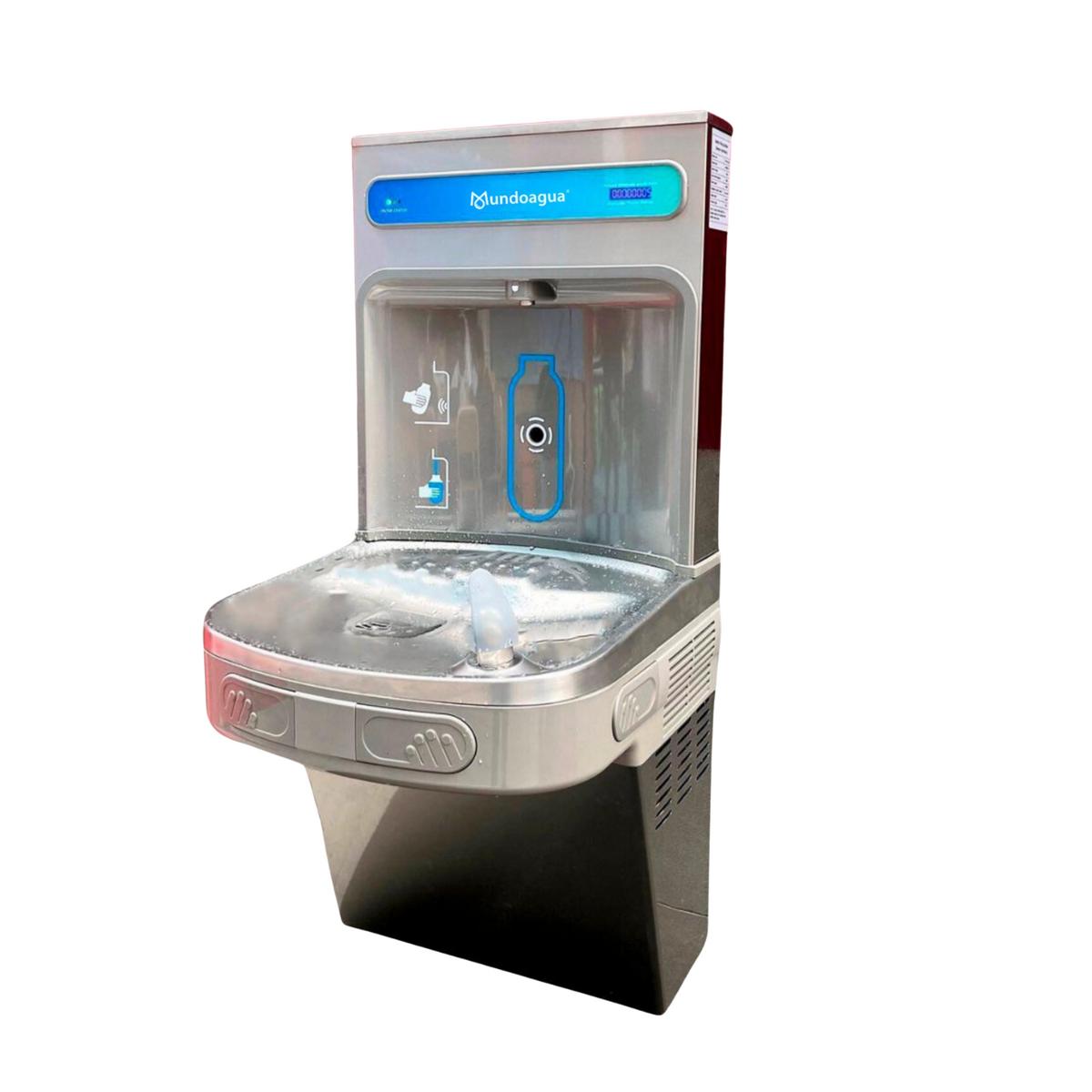 Bebedero y reponedor de botellas Clean