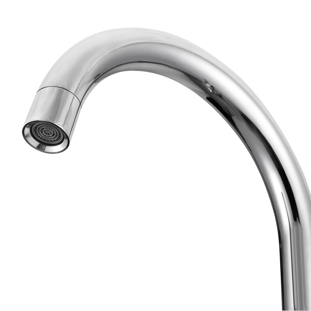 Grifo de 3 vías curvo para purificador bajo mesada