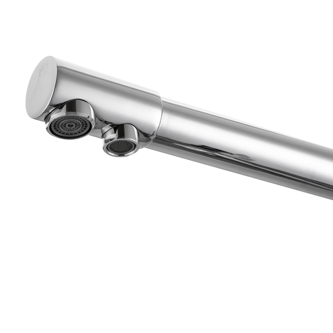 Grifo de 3 vías recto para purificador bajo mesada