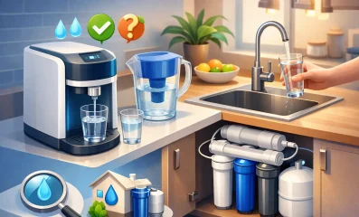 Cómo elegir purificador de agua en casa