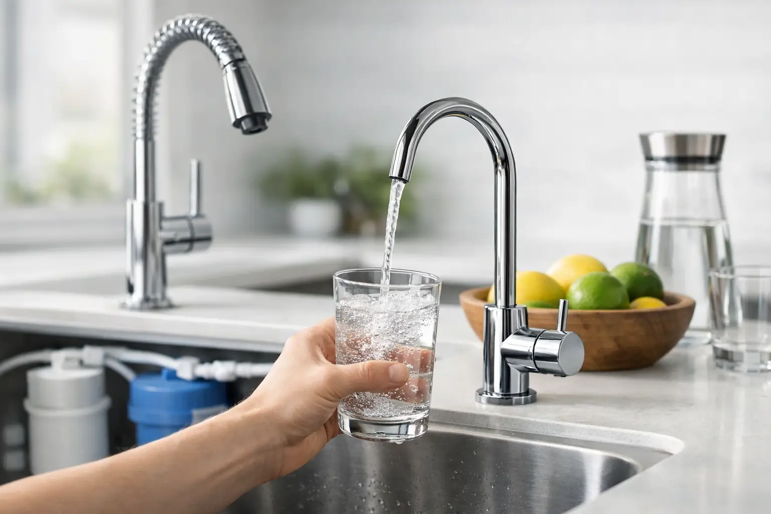 Grifo para filtro de agua: cómo elegirlo