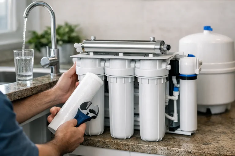 Mantenimiento de purificadores de agua